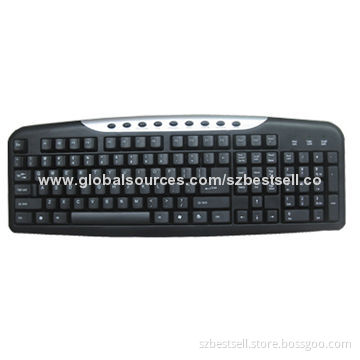 Multimedia Keyboards, Supports Multiple Language